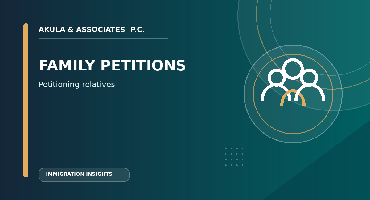 Can I Petition More Than One Relative for a U.S. Visa?