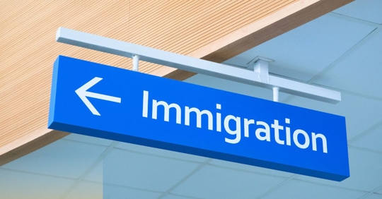 immigration sign