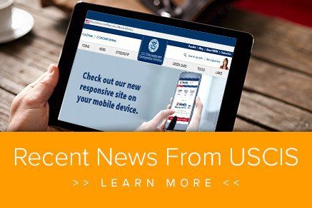 Recent News from USCIS